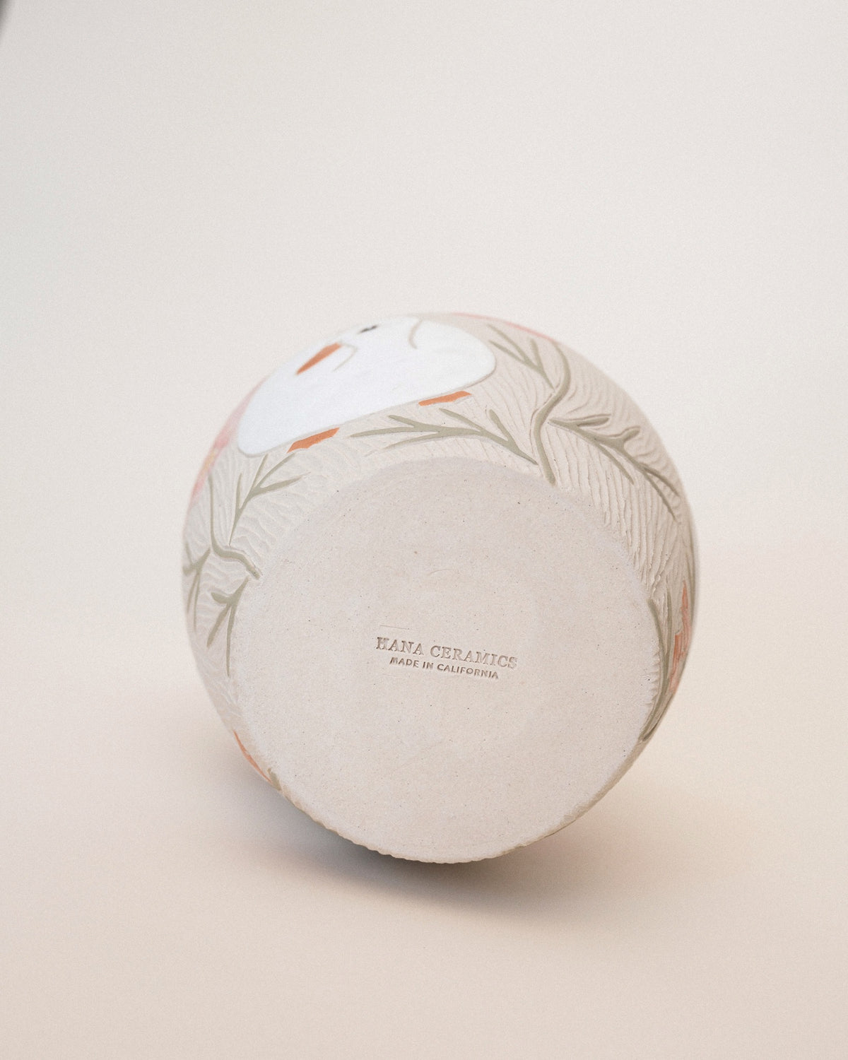 Ducks & Cosmos Vase