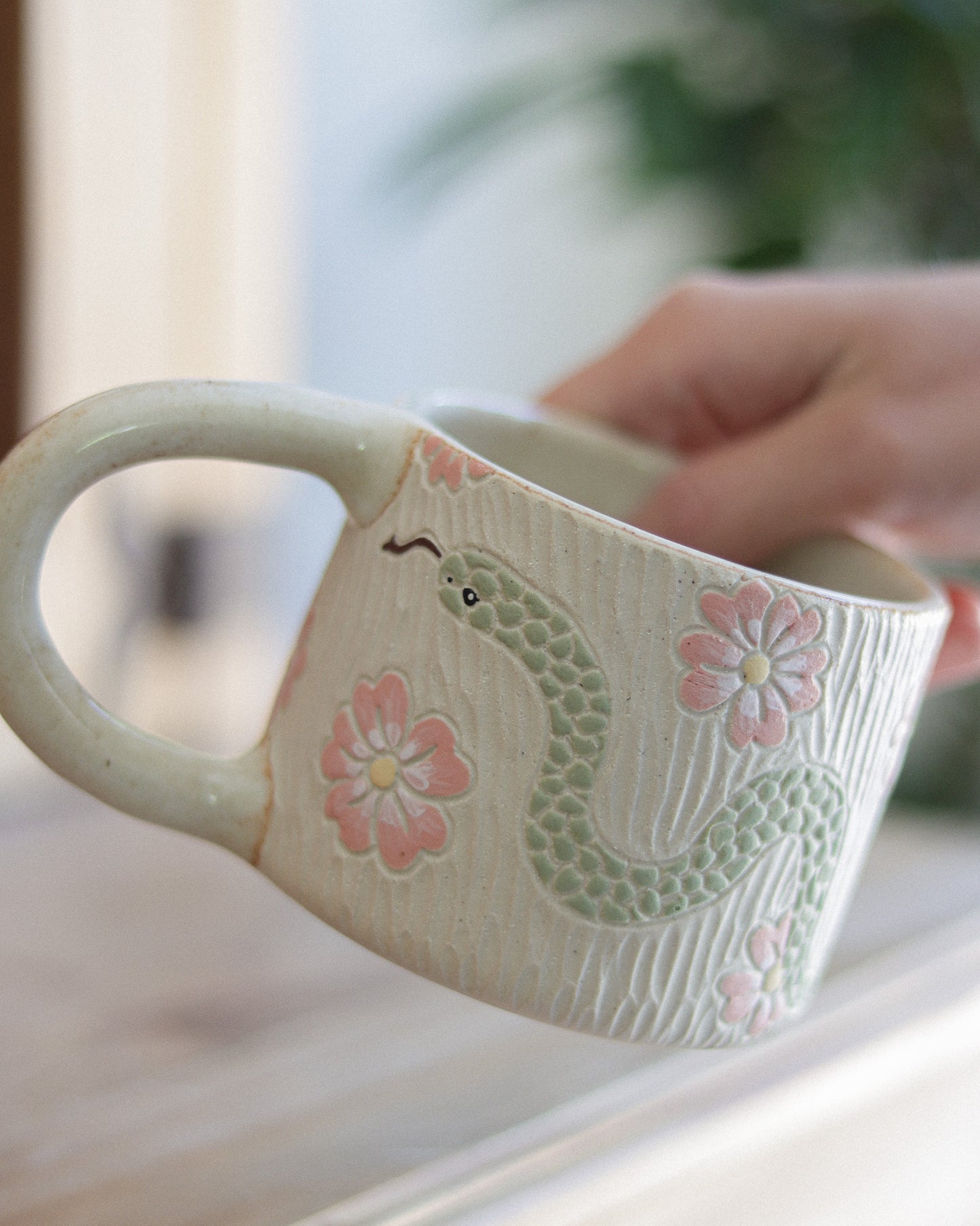 Snakes & Wild Roses Mug #2