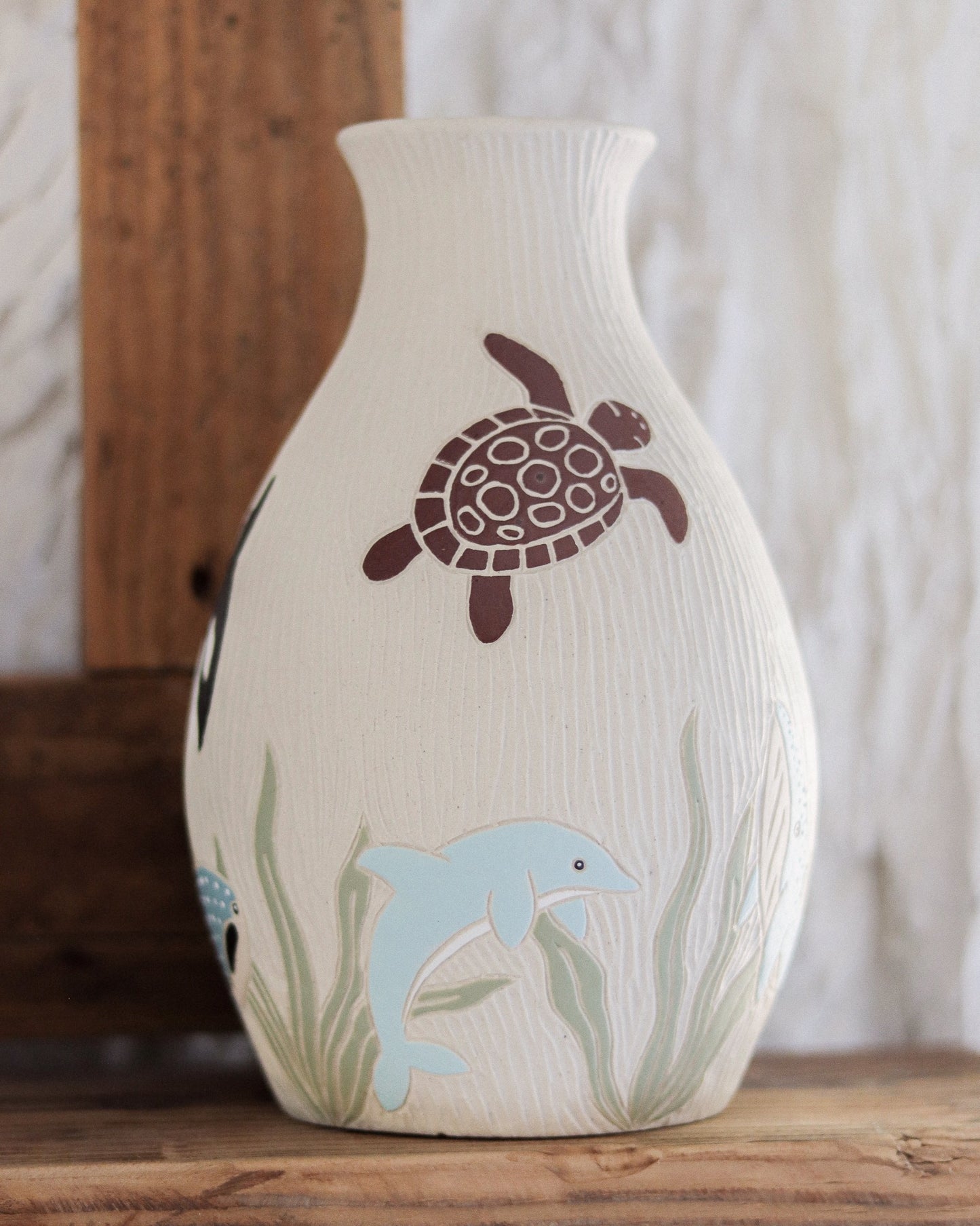 Creatures Of The Sea Vase