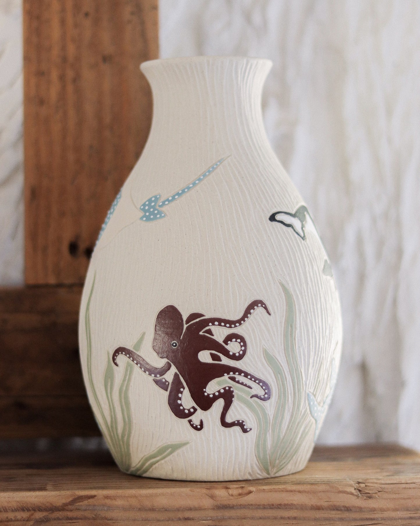 Creatures Of The Sea Vase