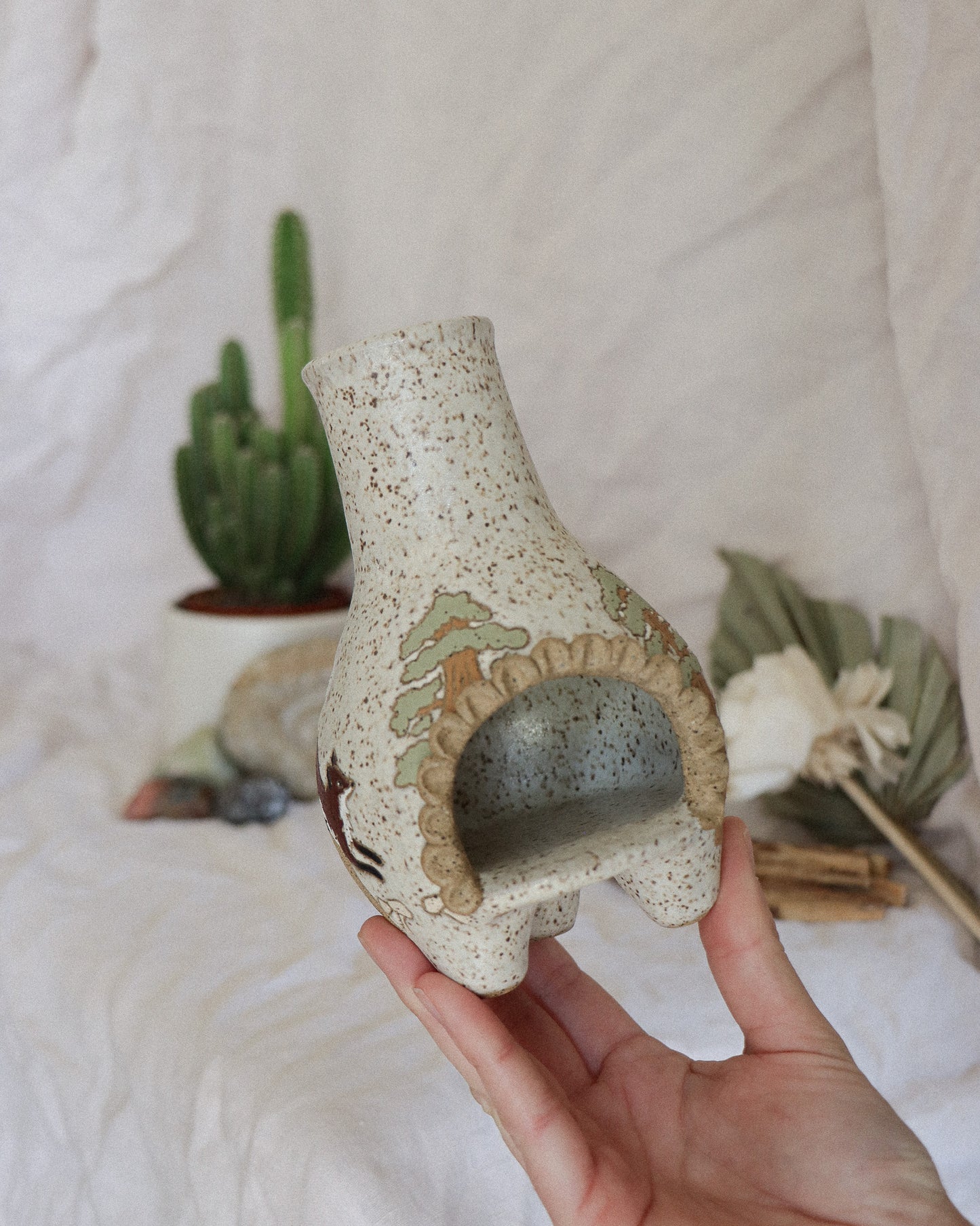 Foxes & sequoias palo santo / incense cone chiminea