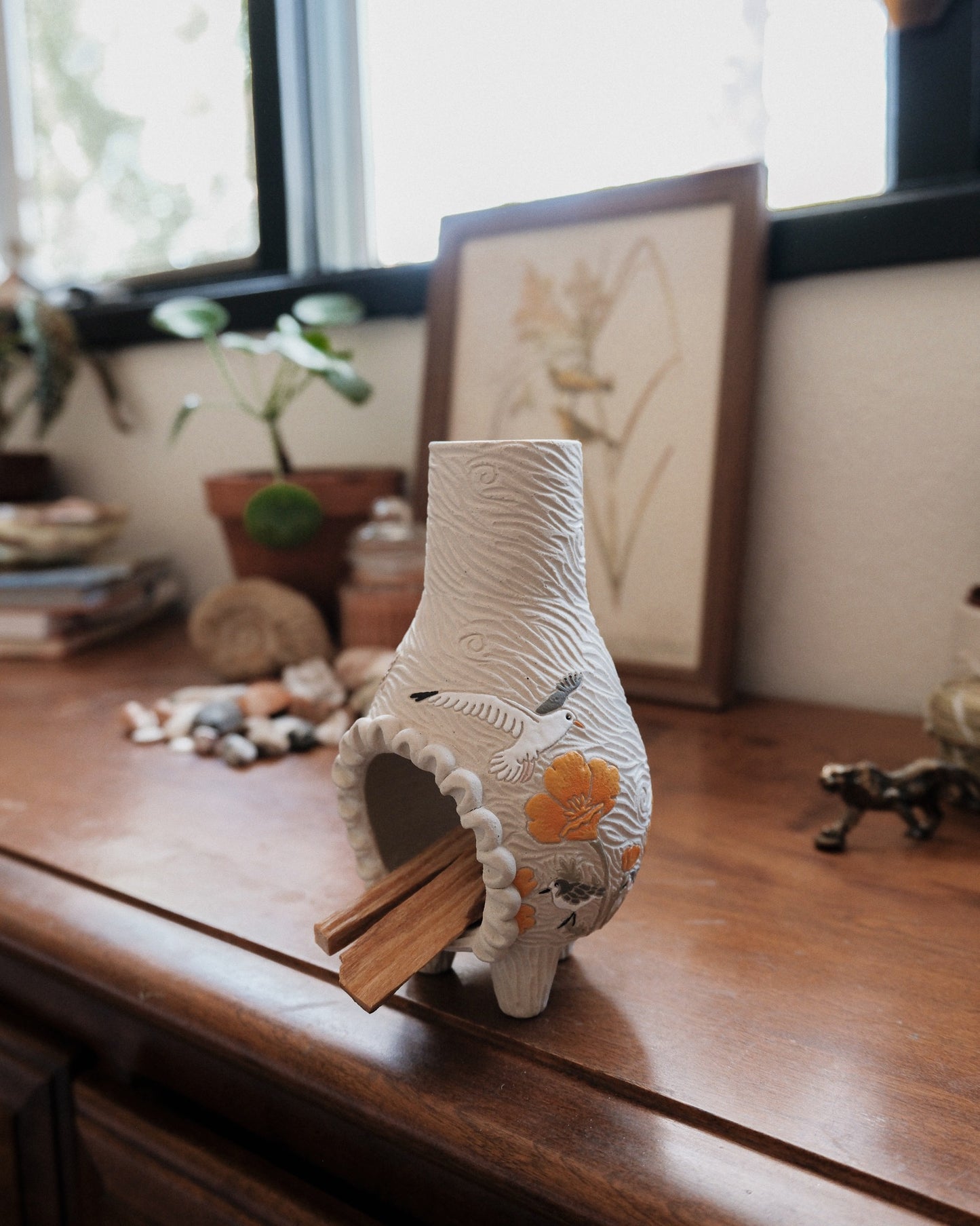 California Coast Palo Santo/Incense Chiminea