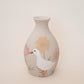 Ducks & Cosmos Vase