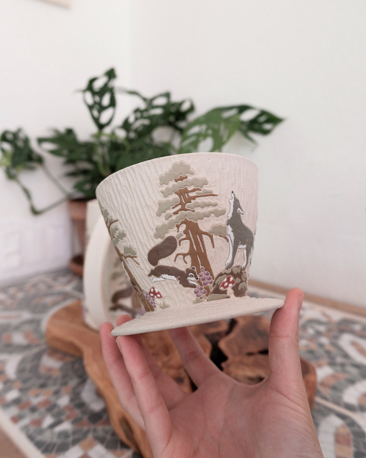 Forest Friends Pour Over Set