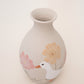 Ducks & Cosmos Vase