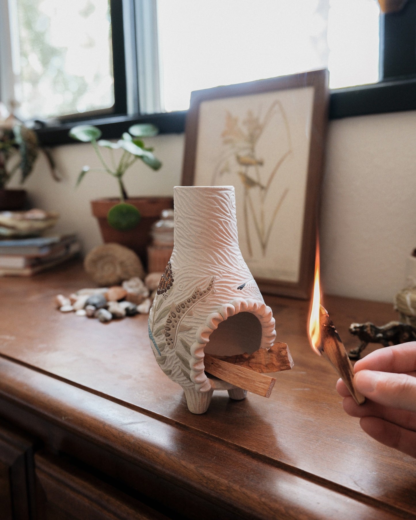California Coast Palo Santo/Incense Chiminea