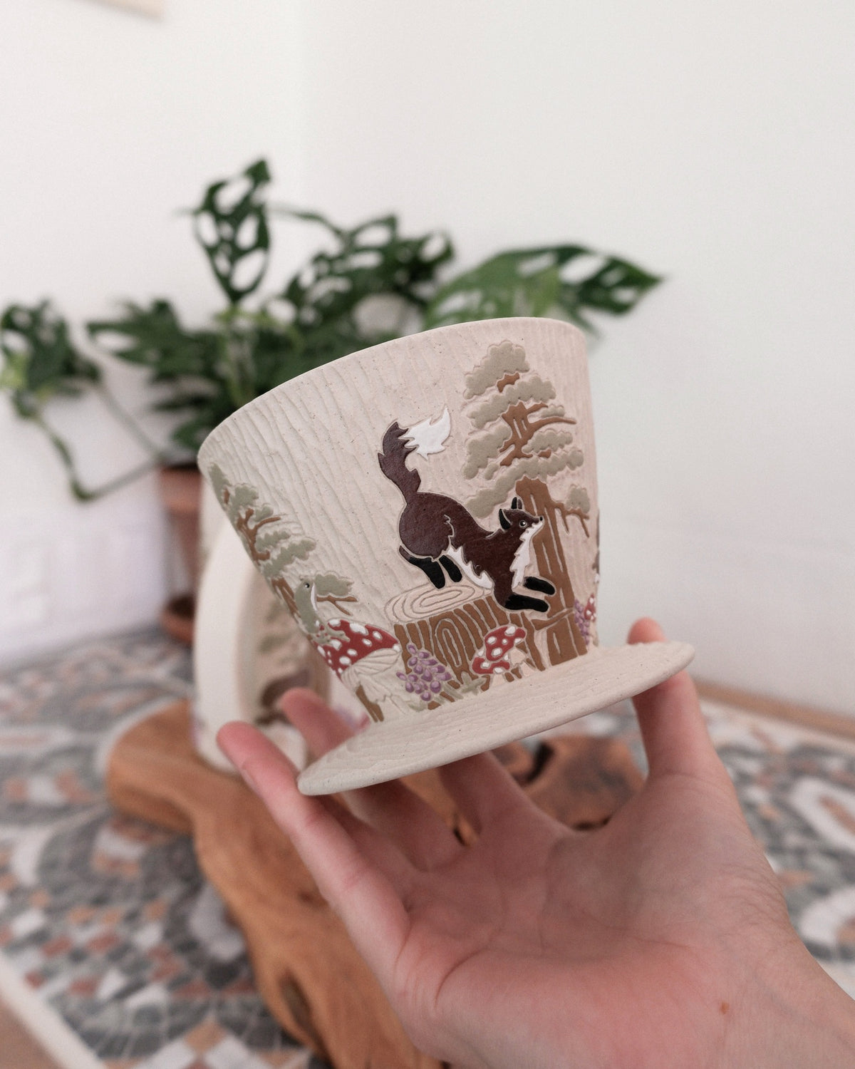 Forest Friends Pour Over Set