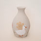 Ducks & Cosmos Vase