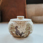 Foxes & Sequoias Speckled Salt Jar