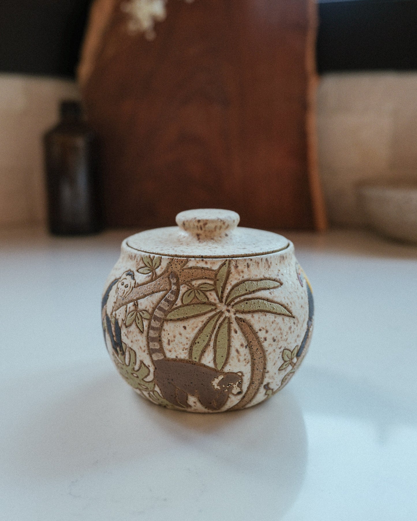 Costa Rica Speckled Salt Jar