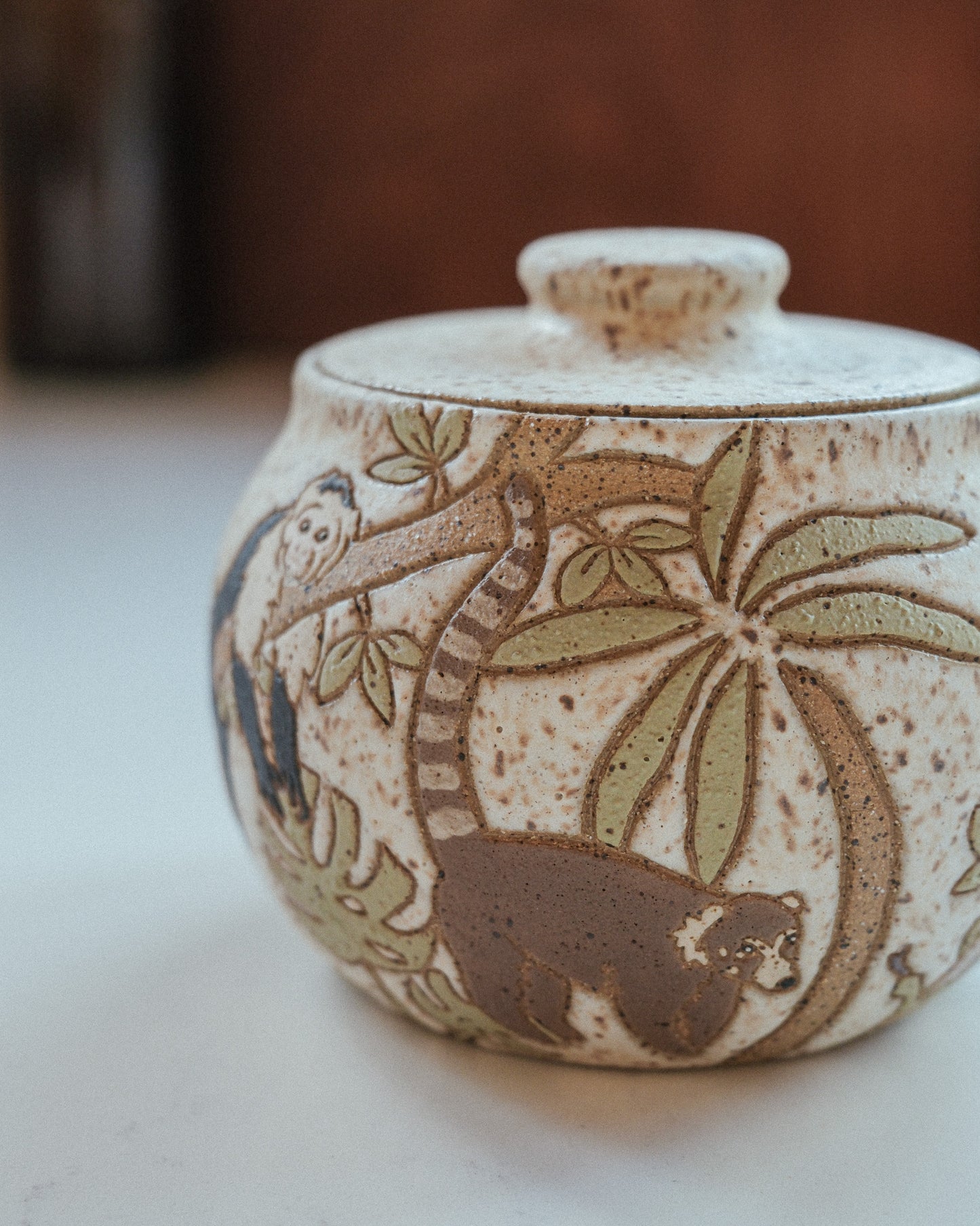 Costa Rica Speckled Salt Jar