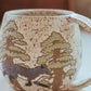 Foxes & Sequoias Speckled Mug