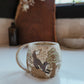 Foxes & Sequoias Speckled Mug