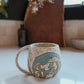 Whales Speckled Mug
