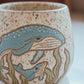 Whales Speckled Mug