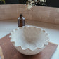 Speckled Ruffle Rim Bowl - Large