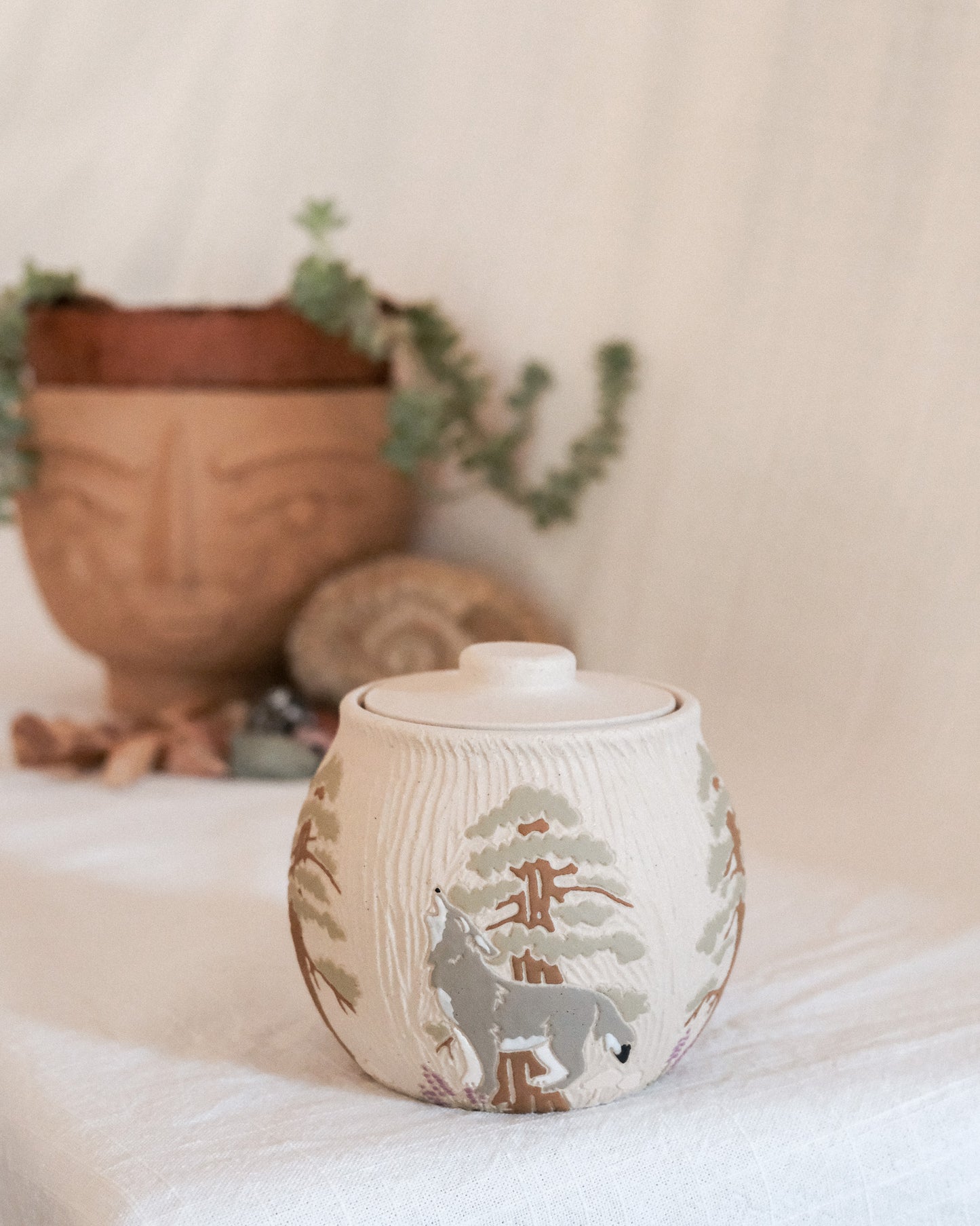 Sequoias Salt Jar