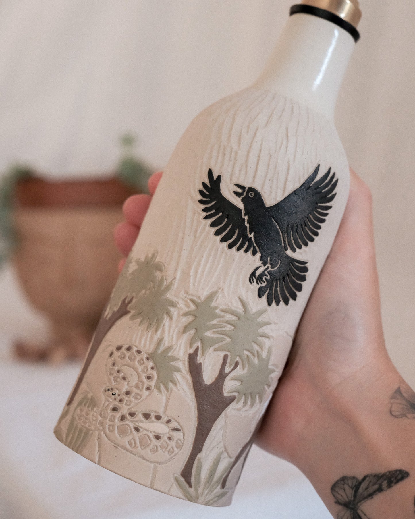 Joshua Tree Oil Bottle