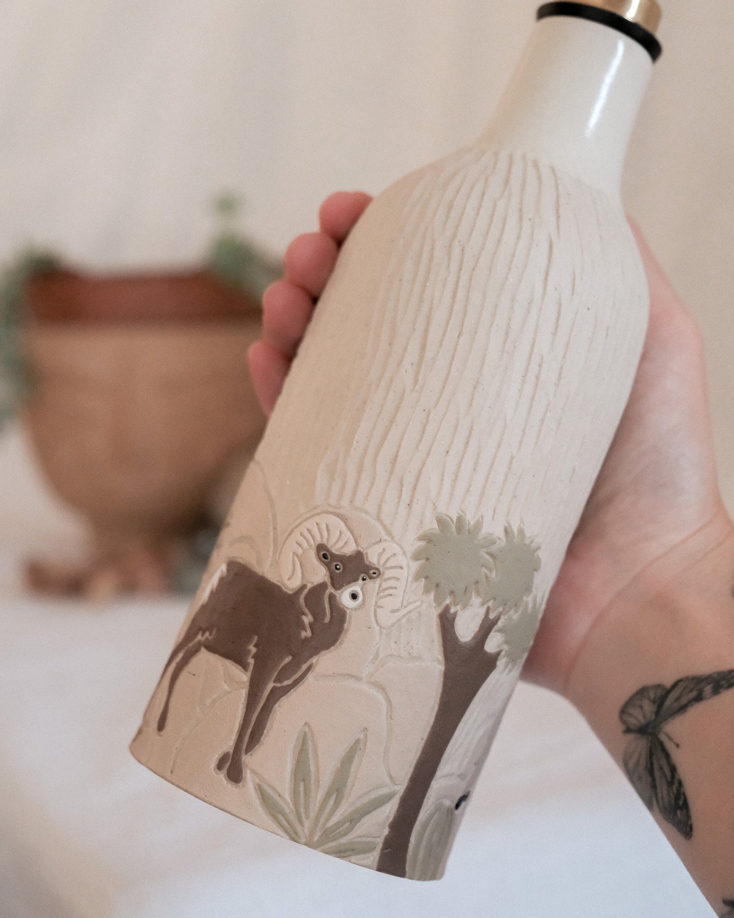 Joshua Tree Oil Bottle