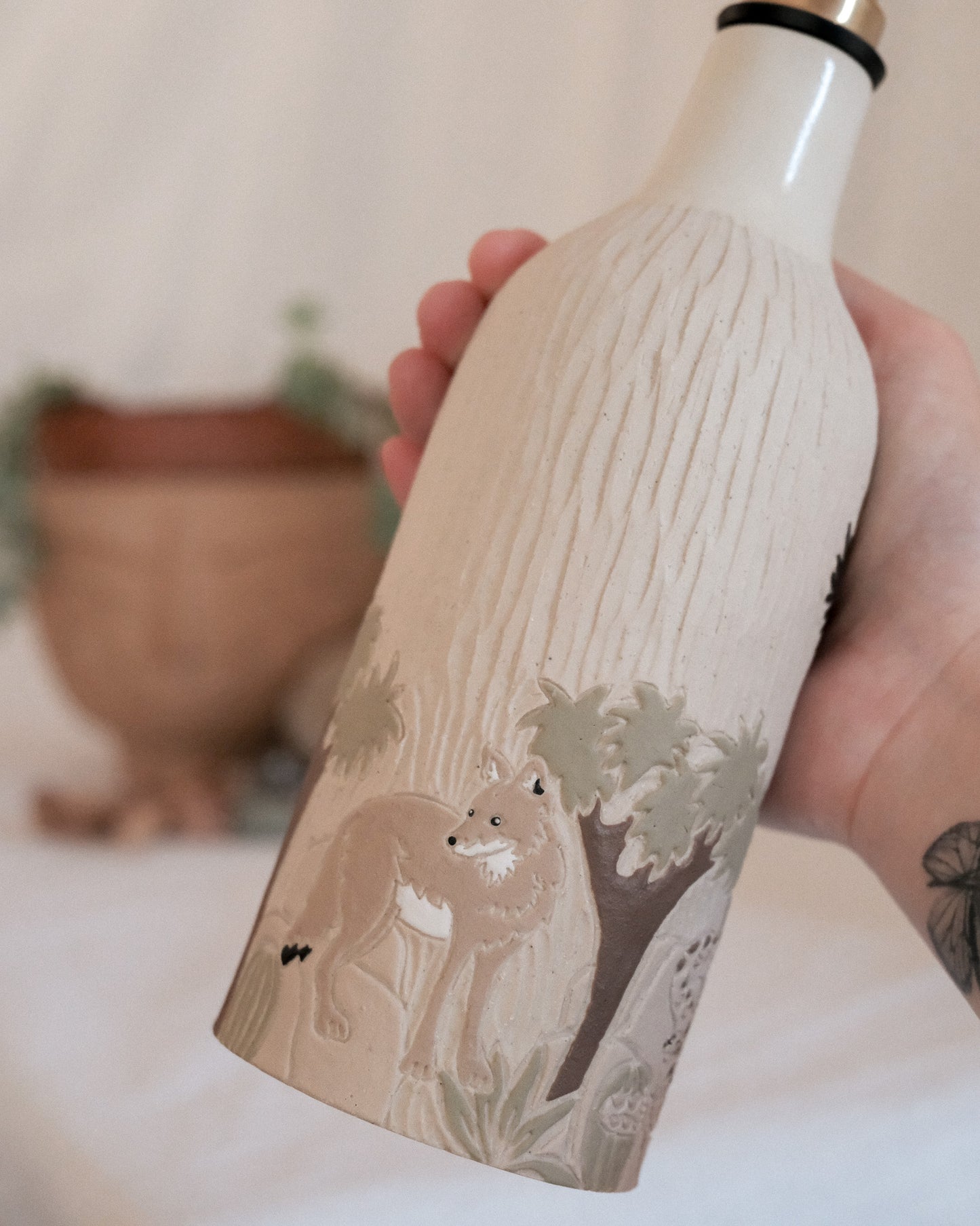Joshua Tree Oil Bottle