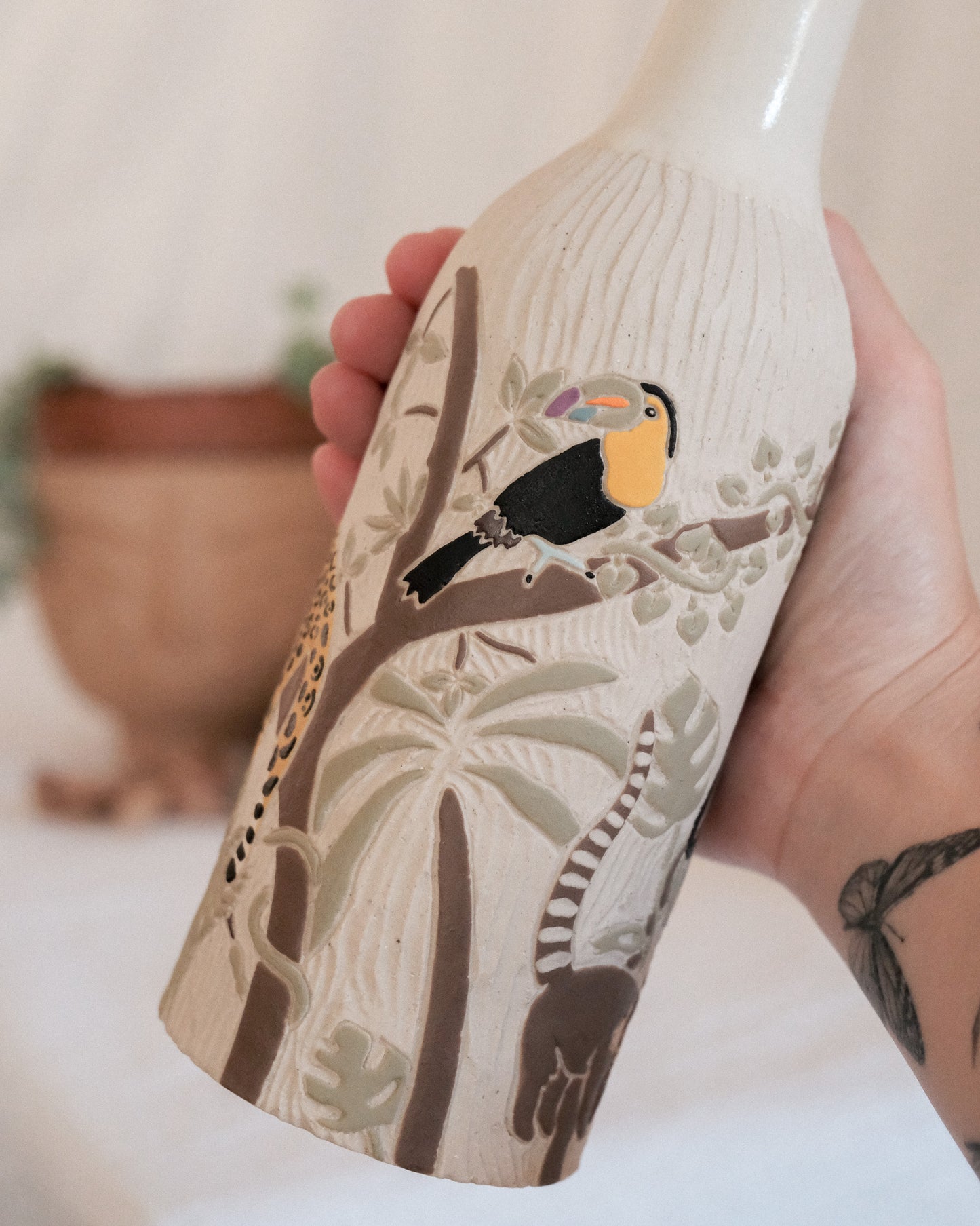 Costa Rica Oil Bottle