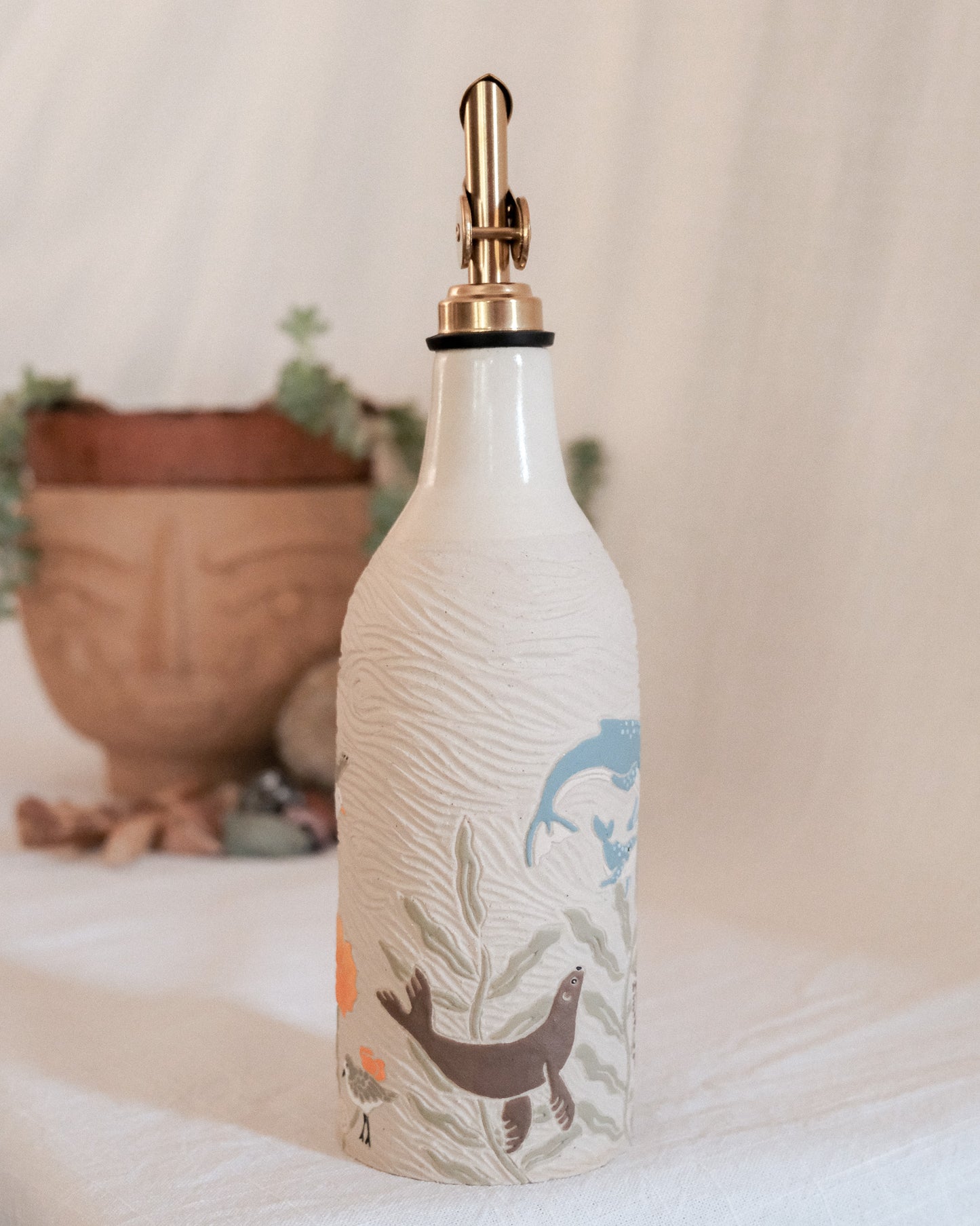 California Coast Oil Bottle