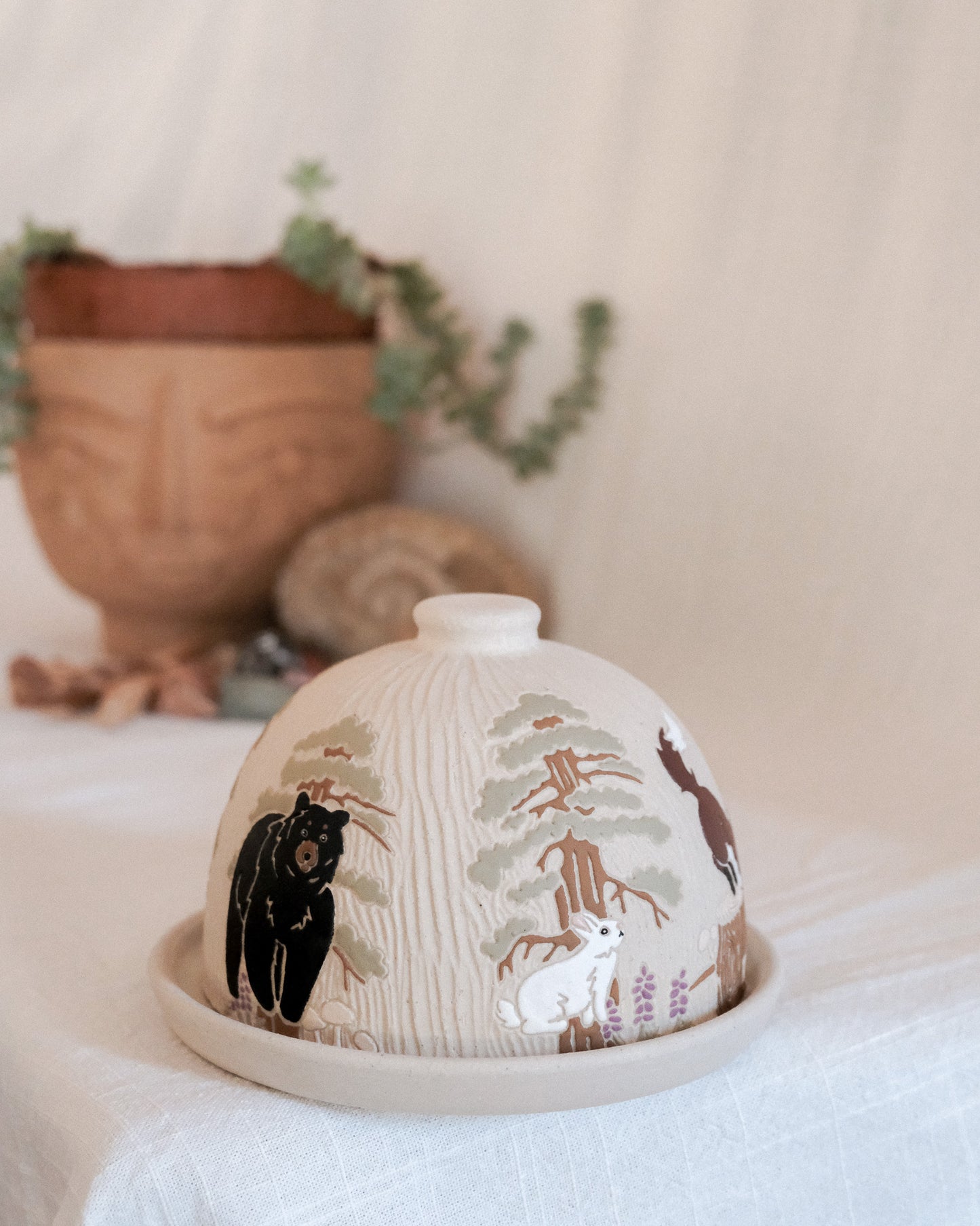 Sequoias Butter Dish