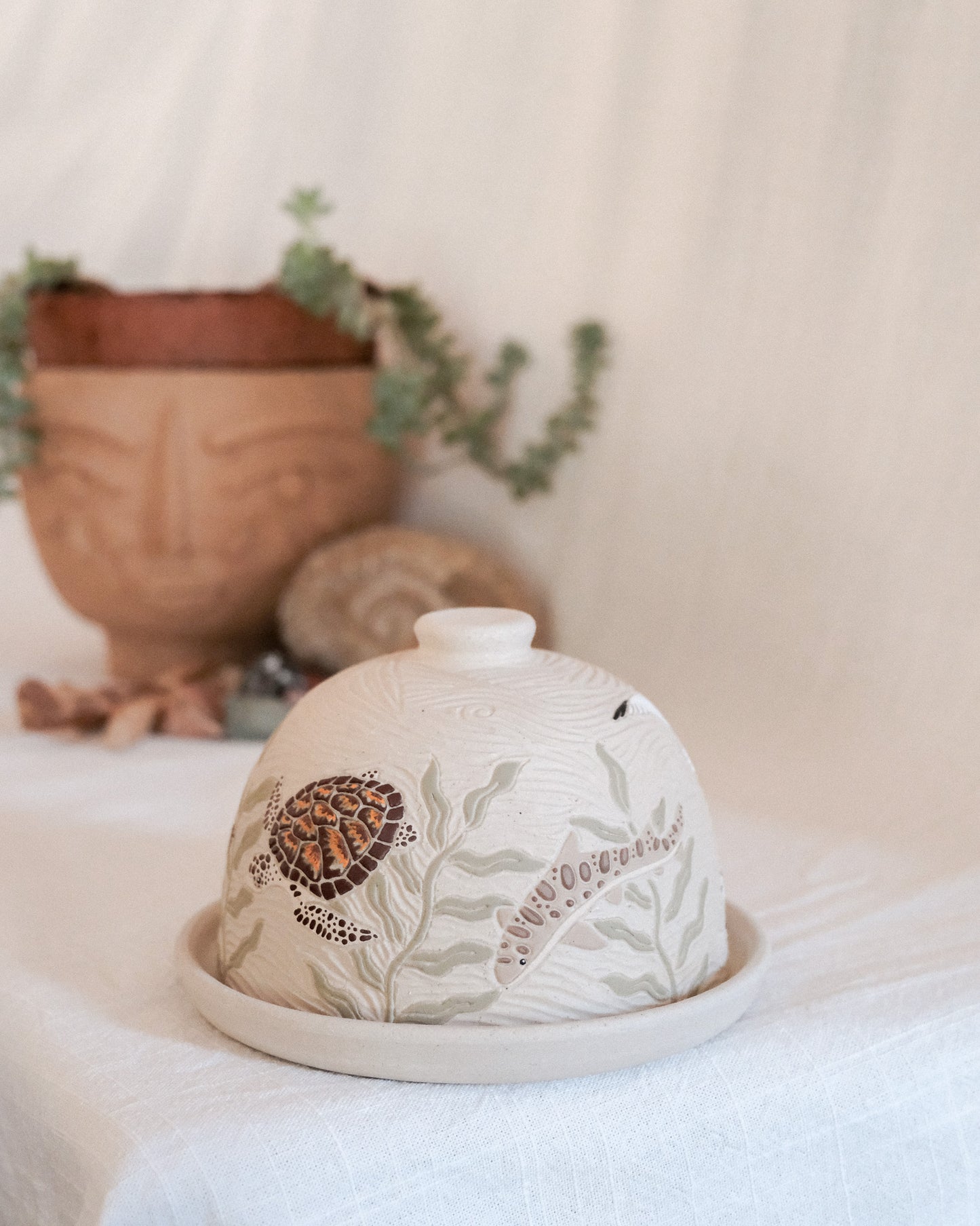 California Coast Butter Dish