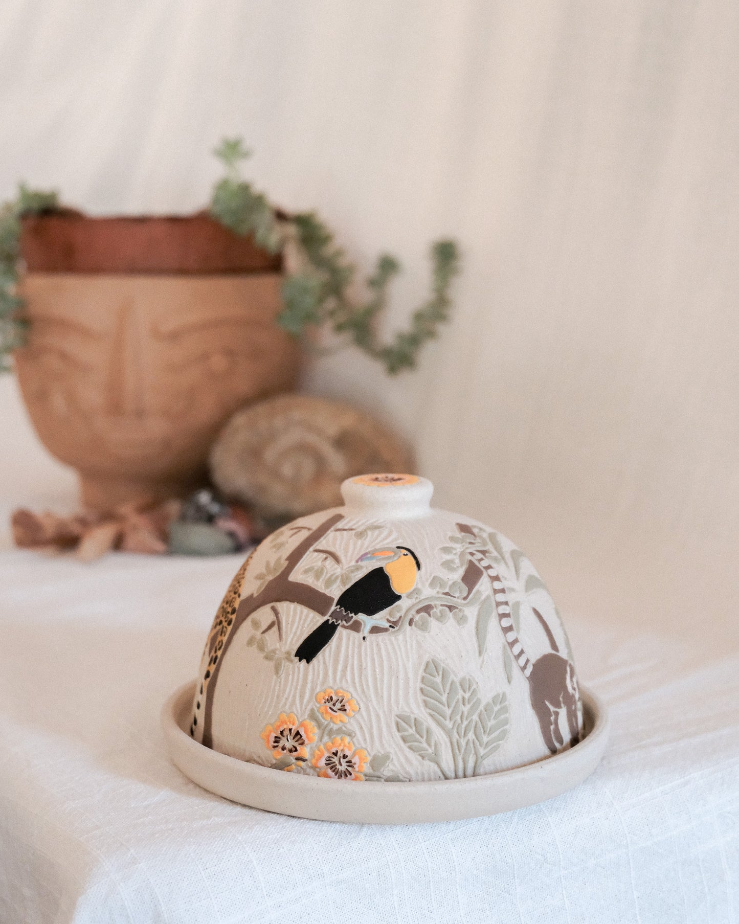 Costa Rica Butter Dish
