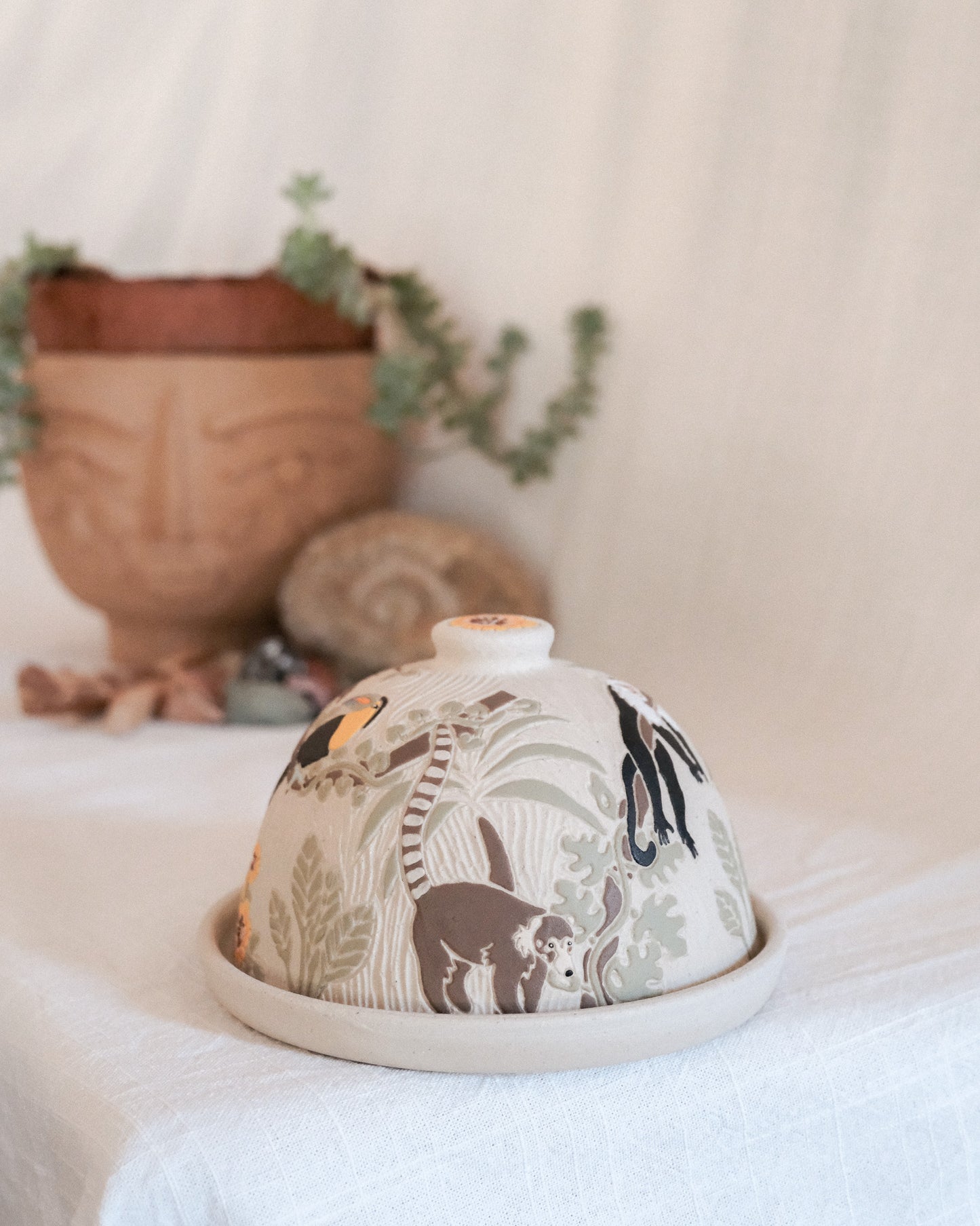 Costa Rica Butter Dish