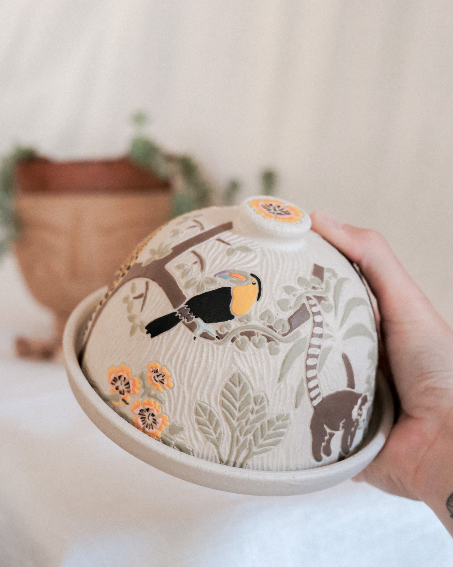 Costa Rica Butter Dish