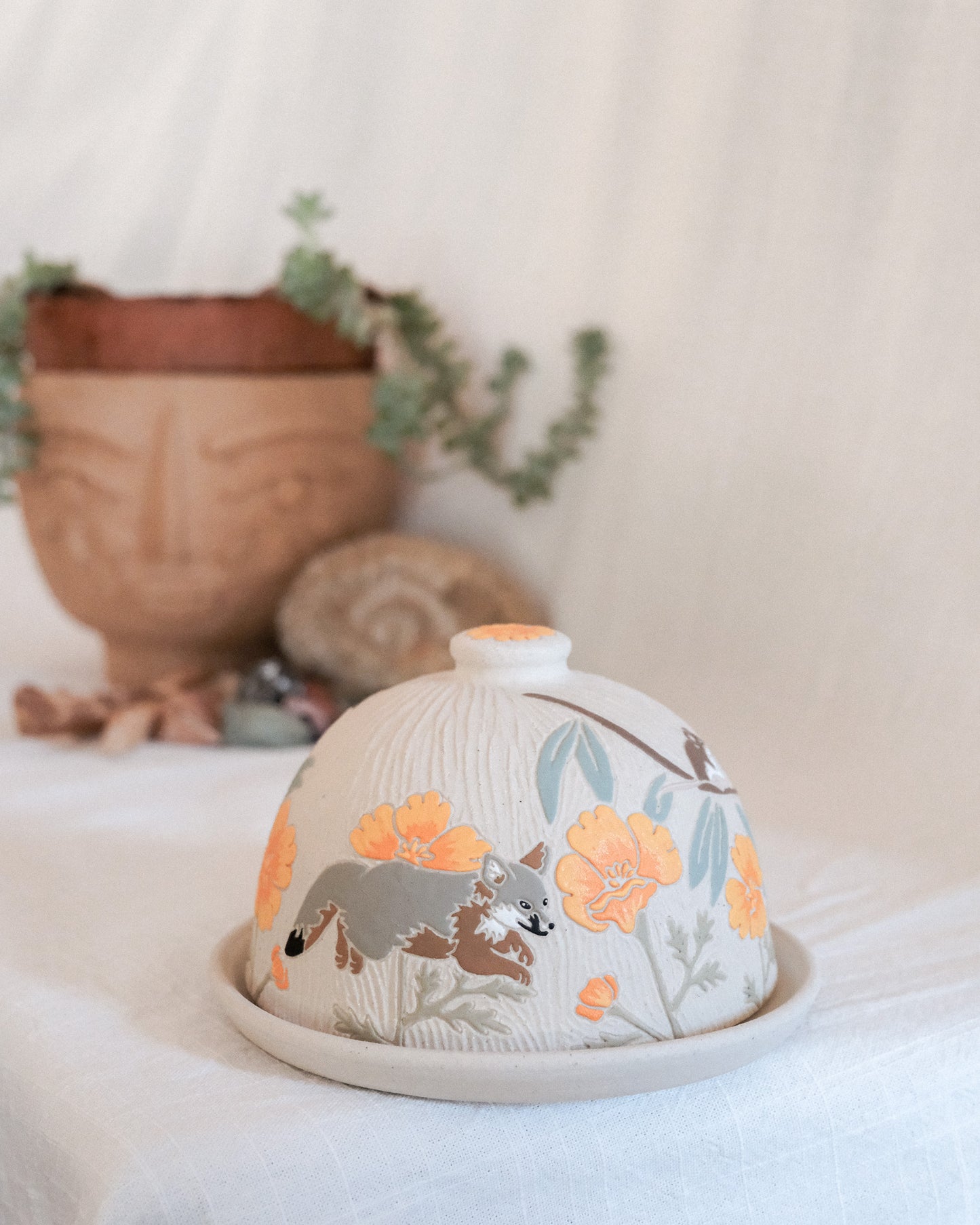 Channel Islands Butter Dish