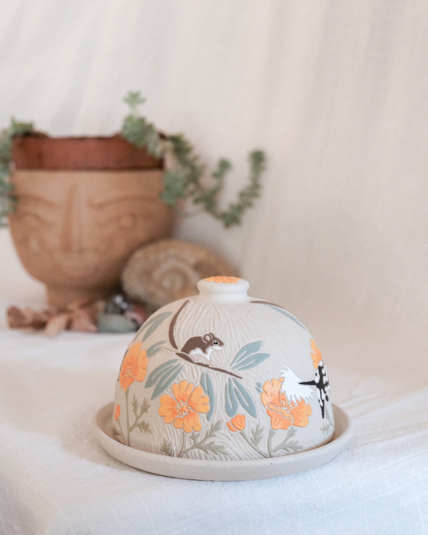 Channel Islands Butter Dish