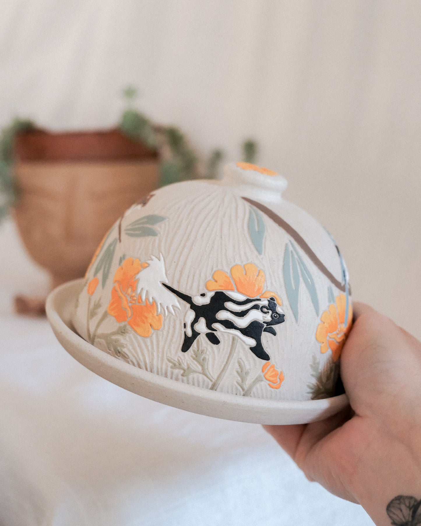 Channel Islands Butter Dish