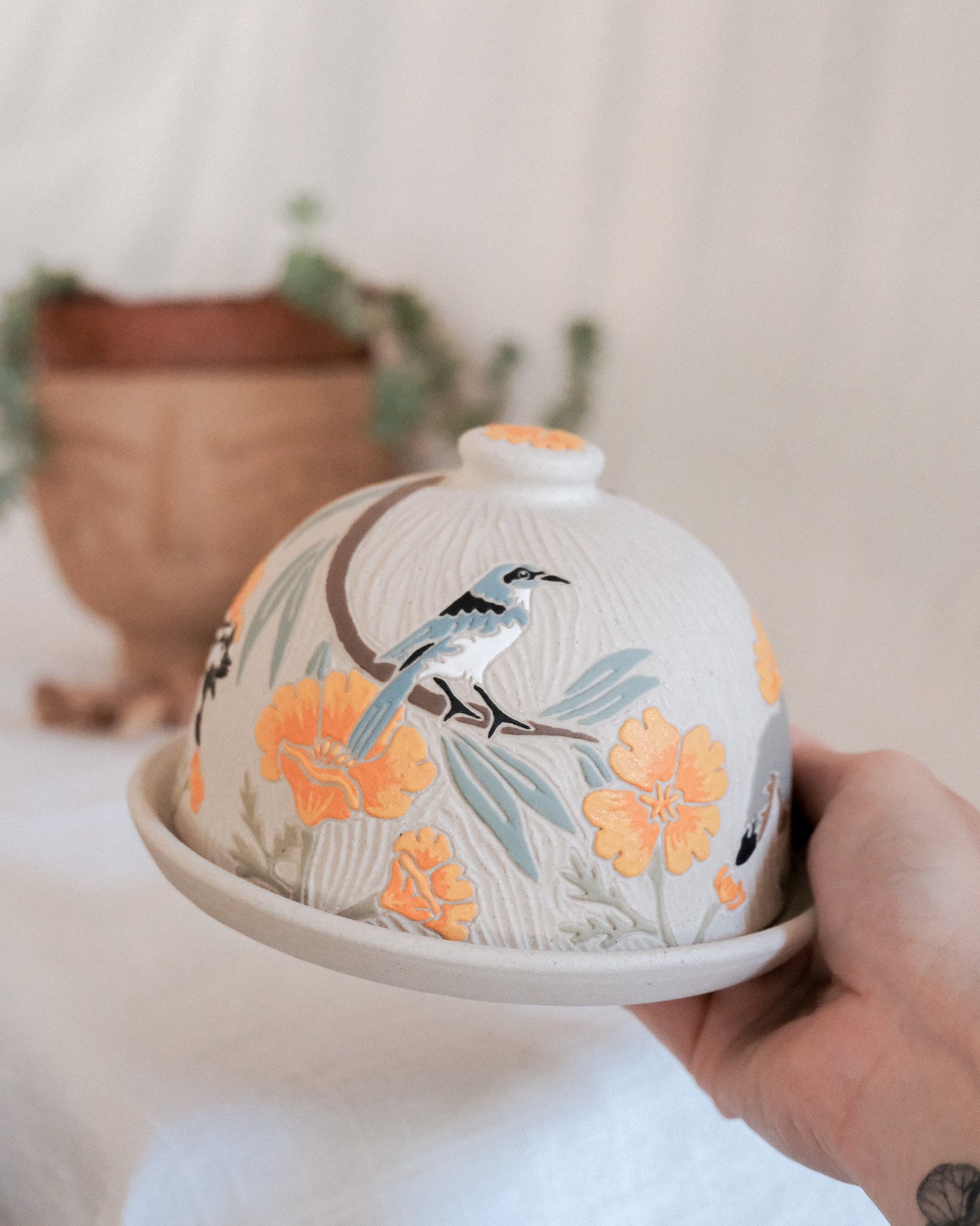 Channel Islands Butter Dish