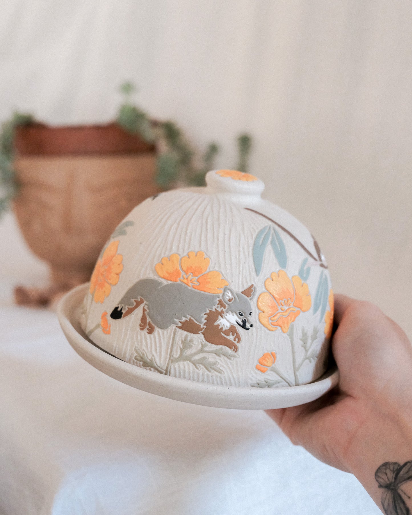 Channel Islands Butter Dish