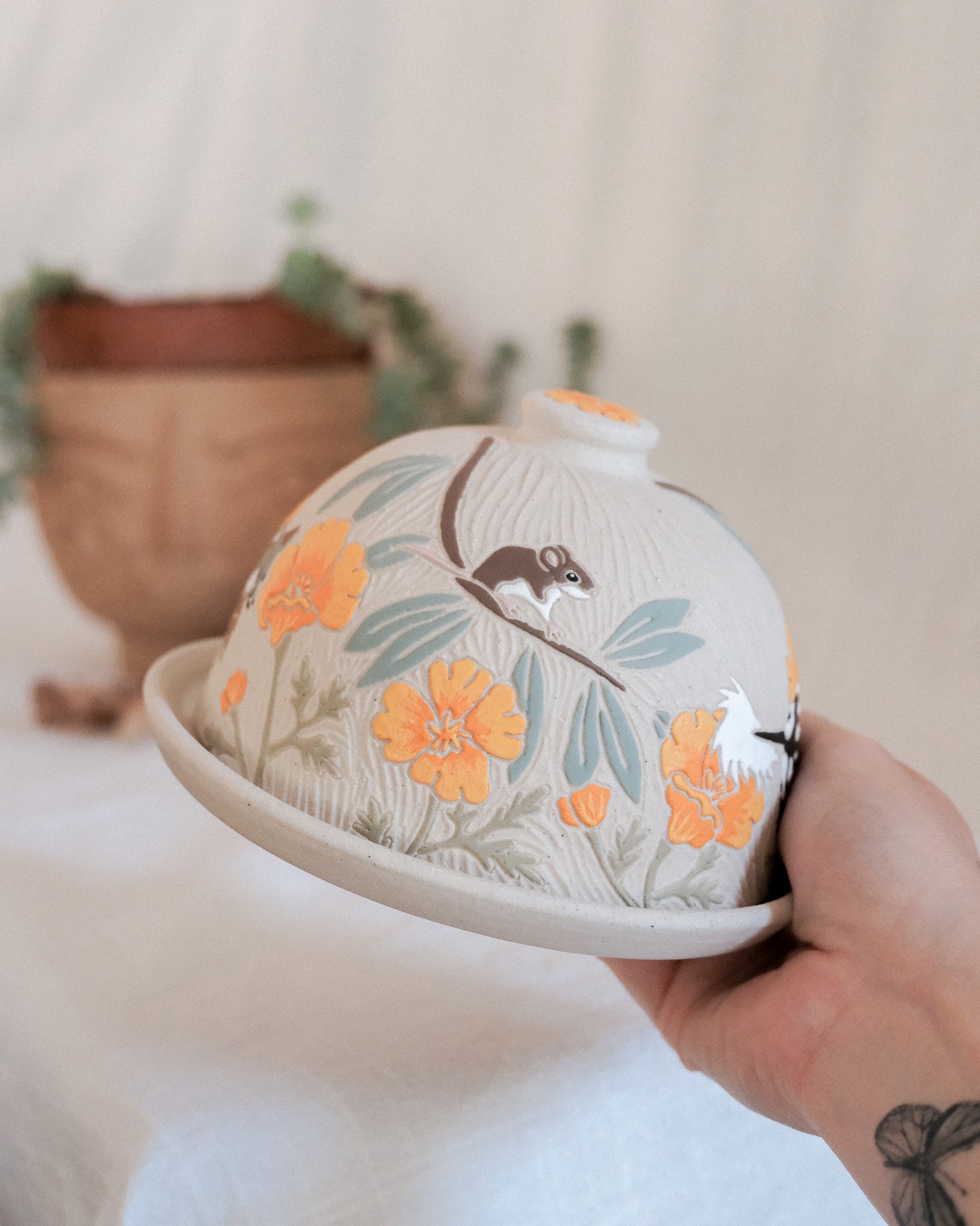 Channel Islands Butter Dish