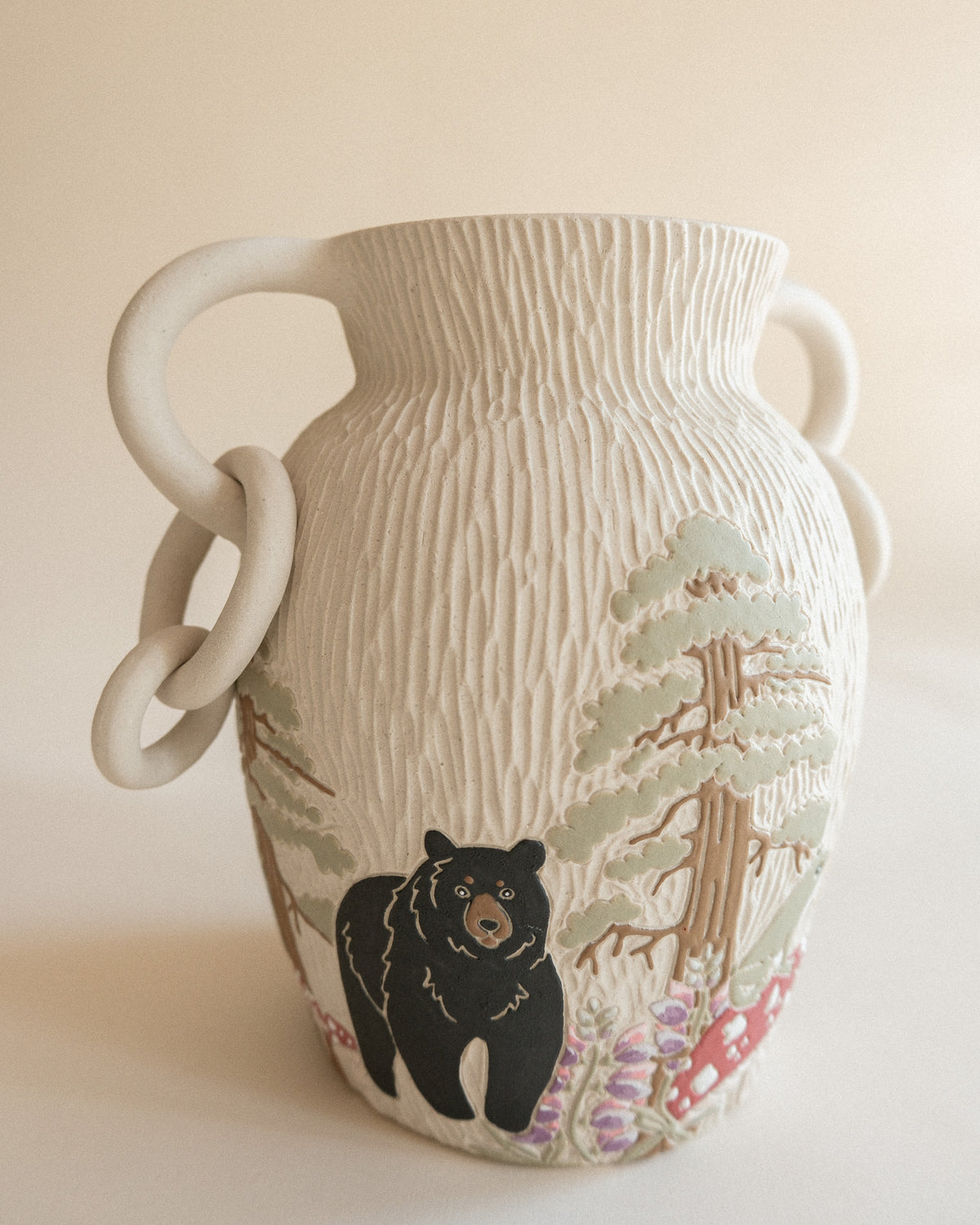 Forest Friends Vase