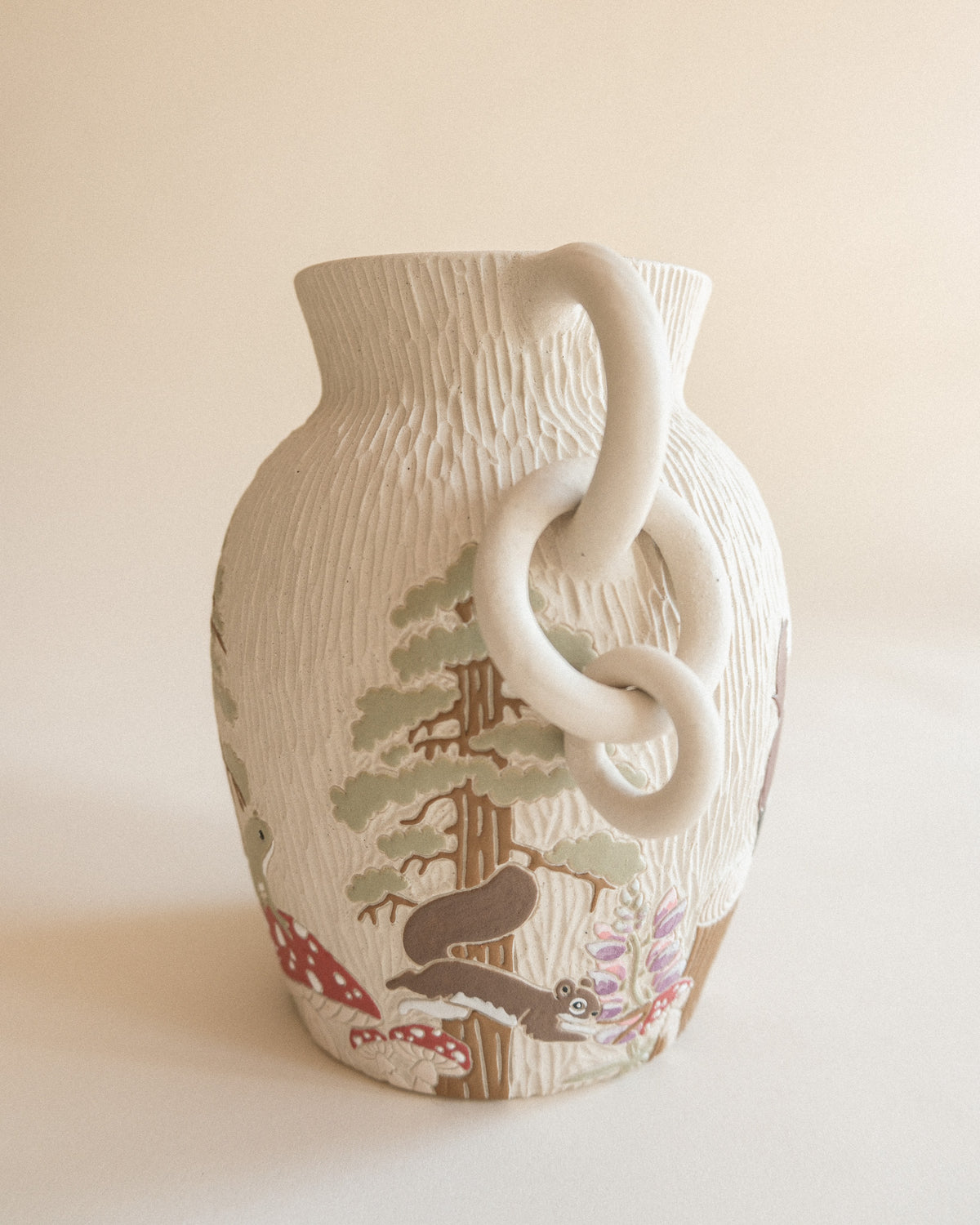 Forest Friends Vase