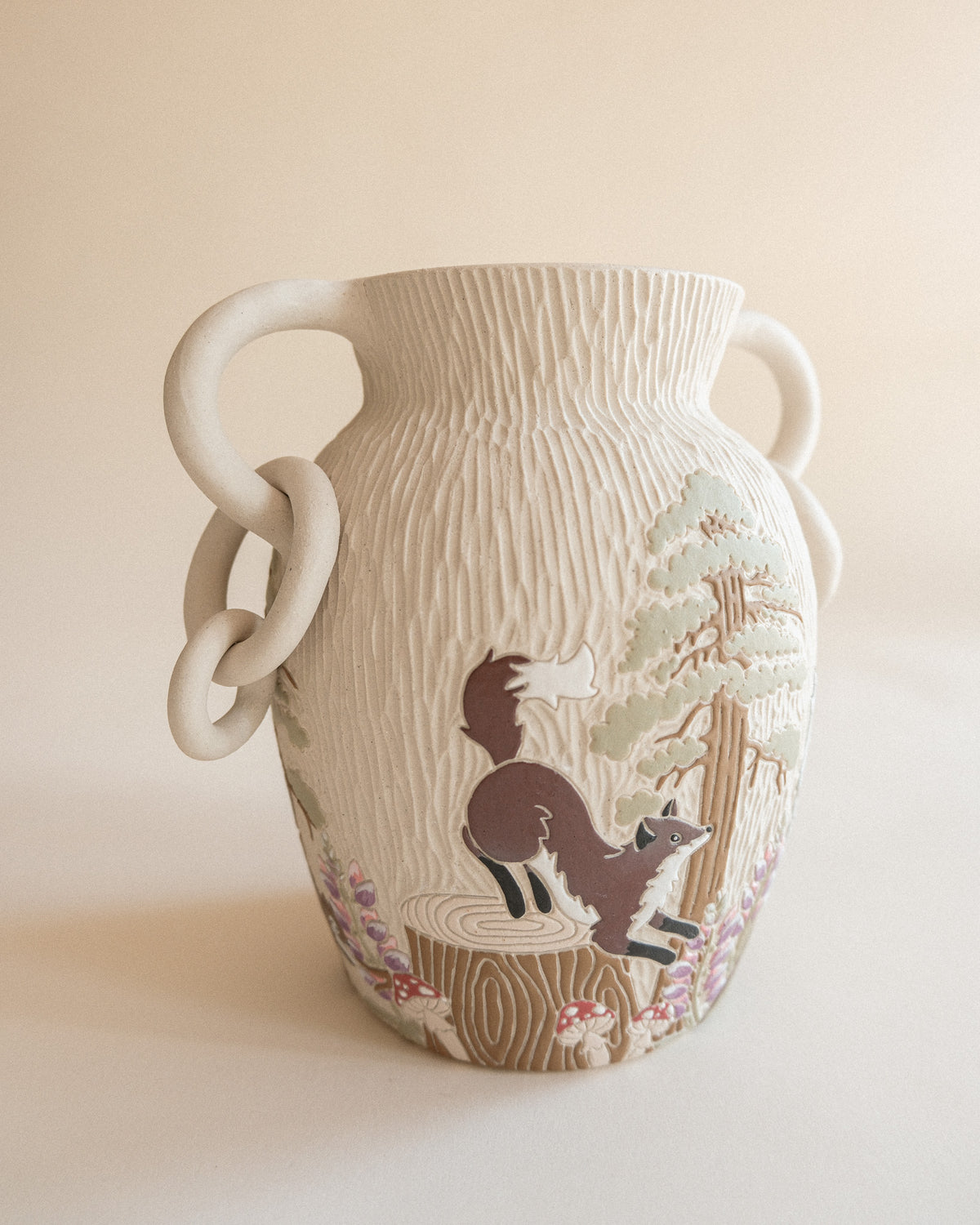 Forest Friends Vase