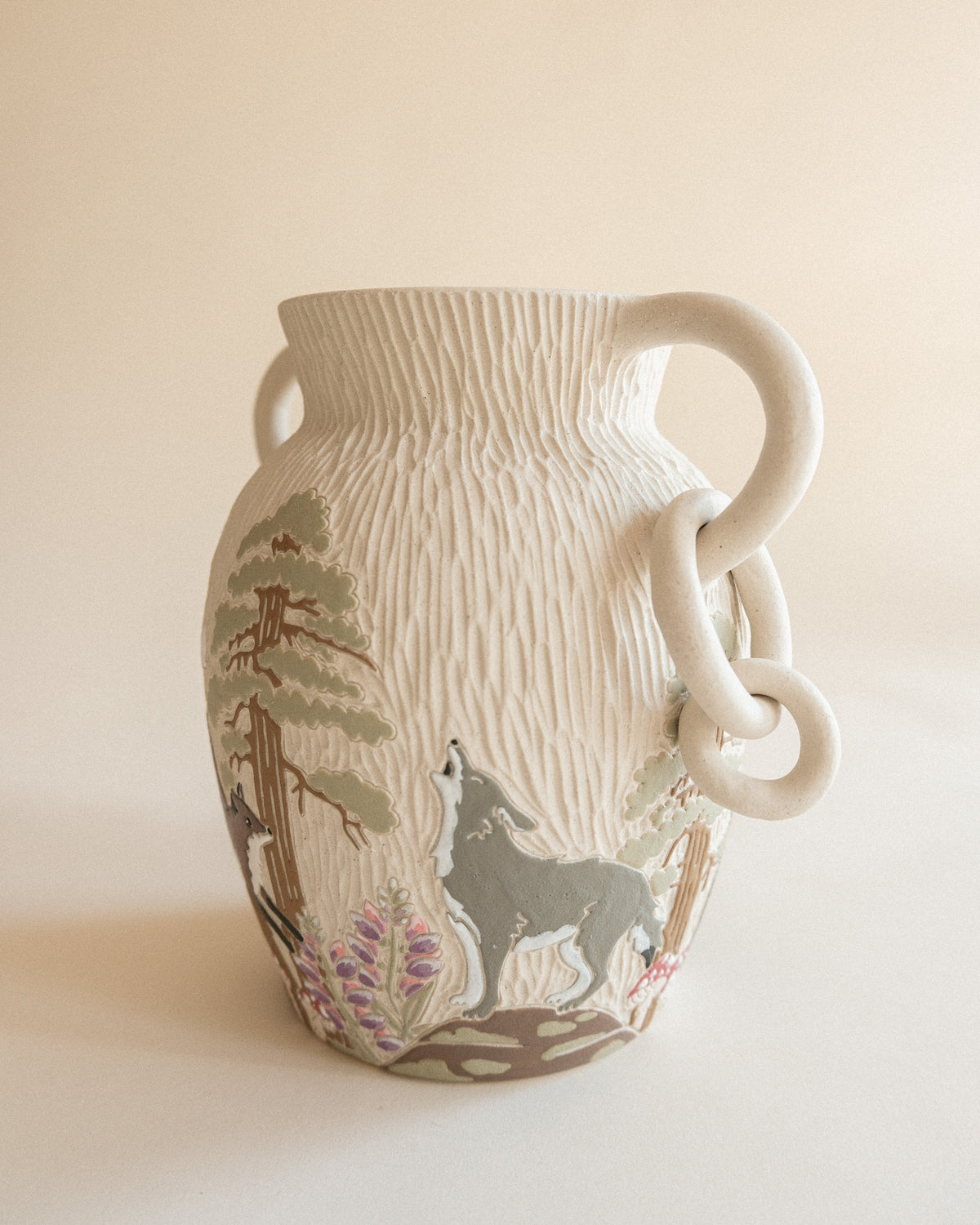 Forest Friends Vase