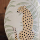 Cheetahs & Palm Leaves Vase