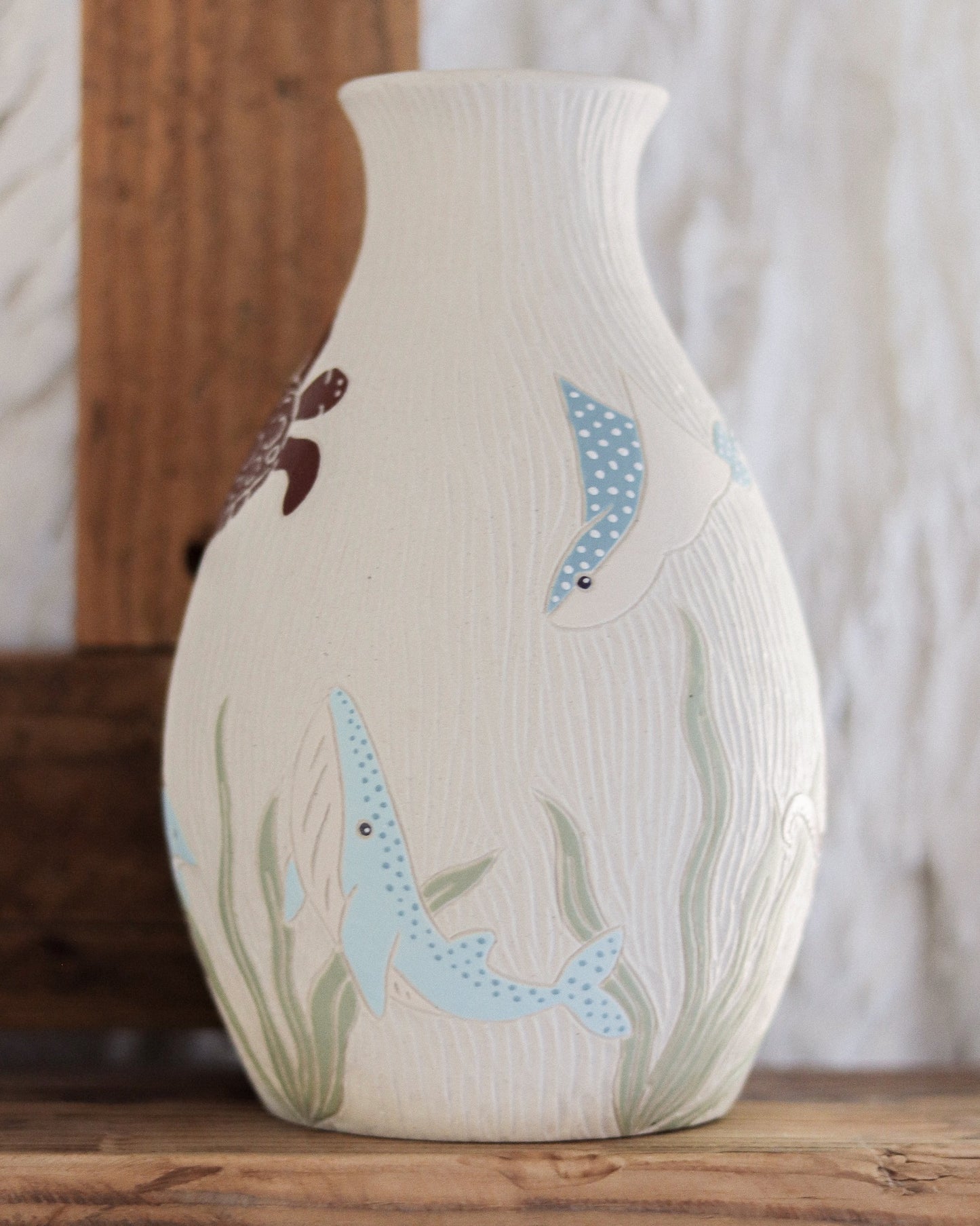 Creatures Of The Sea Vase