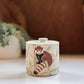 Red Panda & Bamboo Salt Jar