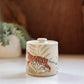 Tigers & Palm Leaves Salt Jar