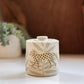 Cheetahs & Palm Leaves Salt Jar