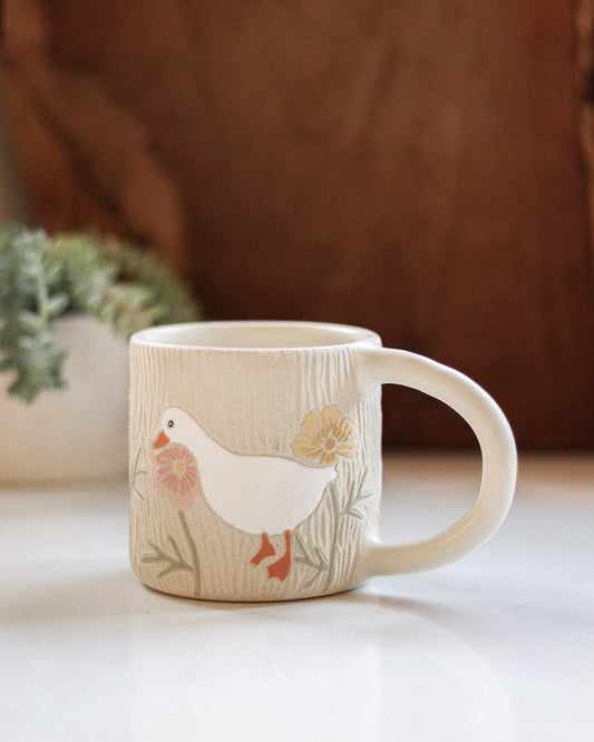 Ducks & Cosmos Mug