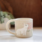 Rabbits & Peonies Mug