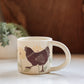 Chicken & Sunflowers Mug