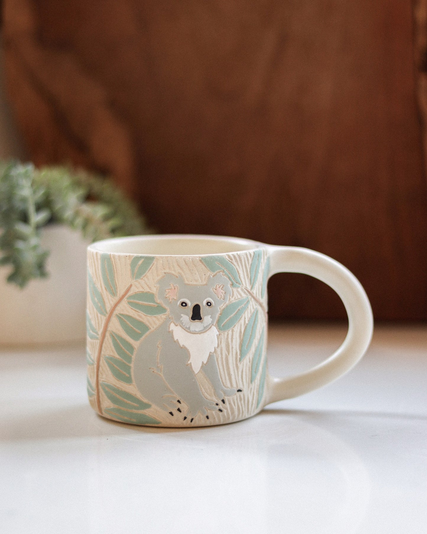 Koala & Eucalyptus Mug